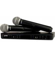Shure BLX288E/PG58 M17 двухканальная радиосистема с микрофонами - 2 шт.