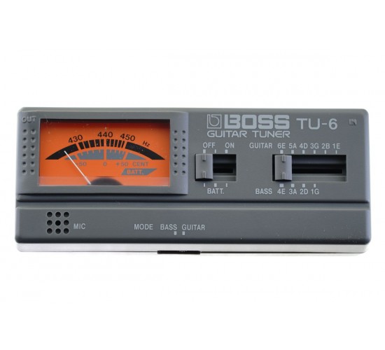 Boss TU-6 Tuner аналоговый тюнер, выставочный экземпляр