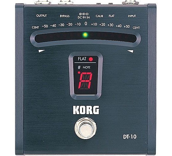 Korg DT-10BR напольный педальный тюнер