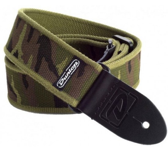 Dunlop D38-33GN strap gi cammo-ea Ремень гитарный, цвет камуфляжный