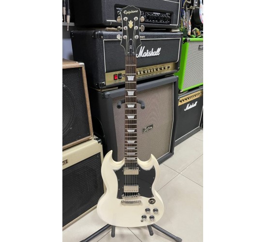 Epiphone SG G-400 Custom Shop Limited Edition 2011 Alpine White электрогитара USED