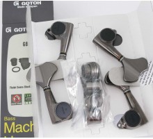Gotoh GB-707 колки для бас-гитары, 2+2, cosmo black