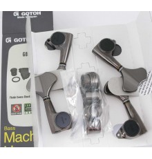 Gotoh GB-707 колки для бас-гитары, 2+2, cosmo black