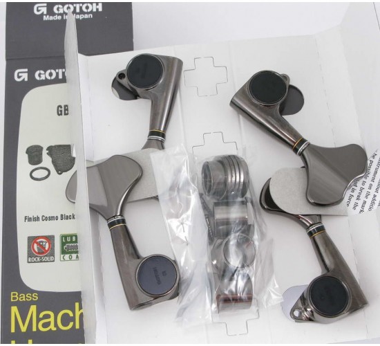 Gotoh GB-707 колки для бас-гитары, 2+2, cosmo black