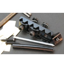 Gotoh GHL-1B, топлок 43 мм, black (классический черный), сквозное крепление