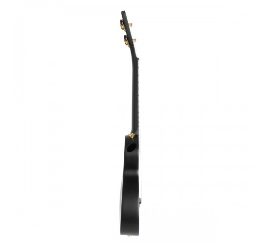Cascha HH-2258 Carbon Fibre Укулеле концертный, с чехлом, черный, углеволокно
