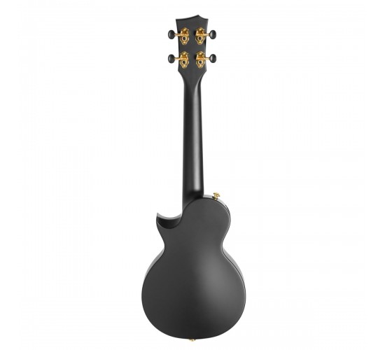 Cascha HH-2258 Carbon Fibre Укулеле концертный, с чехлом, черный, углеволокно