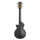 Cascha HH-2258 Carbon Fibre Укулеле концертный, с чехлом, черный, углеволокно