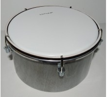 Мастерская Бехтеревых BD-8-1S Барабан детский 8", 20х14см, настраиваемый, односторонний, серебристый