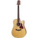 Crafter DE-6/NC электроакустическая гитара с чехлом