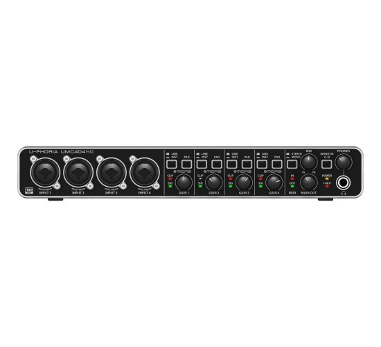 Behringer UMC404HD USB аудио интерфейс