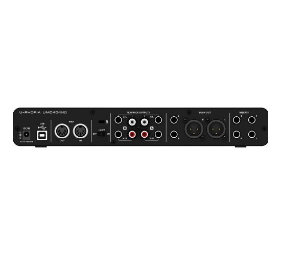 Behringer UMC404HD USB аудио интерфейс