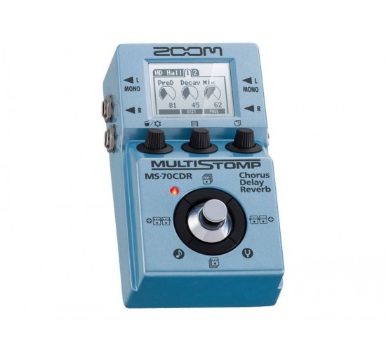 Zoom Multi Stomp MS-70CDR мульти-педаль эффектов для электрогитары