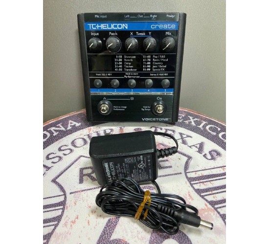 TC Helicon VoiceTone Create вокальный процессор эффектов USED