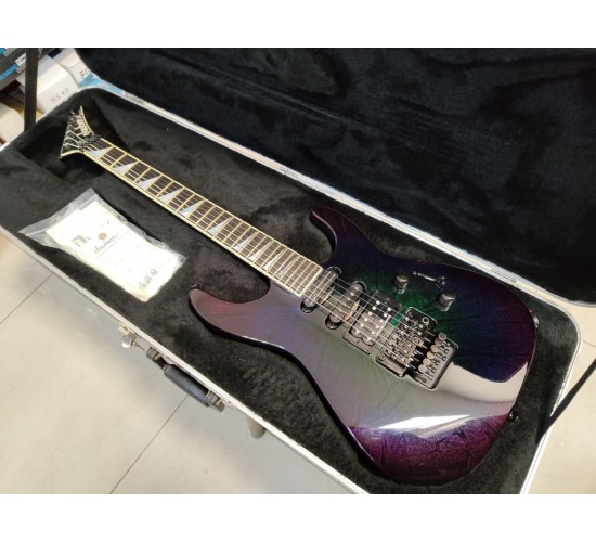 Jackson USA Soloist SL-1 Eerie Dess Swirl электрогитара, 2002 США USED