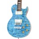 Aria PE-480 SEBL электрогитара, цвет прозрачный изумрудно-голубой