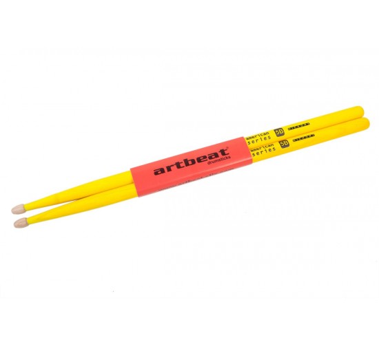 Artbeat ARAM5BH YELLOW барабанные палочки, размер 5B, цвет желтый