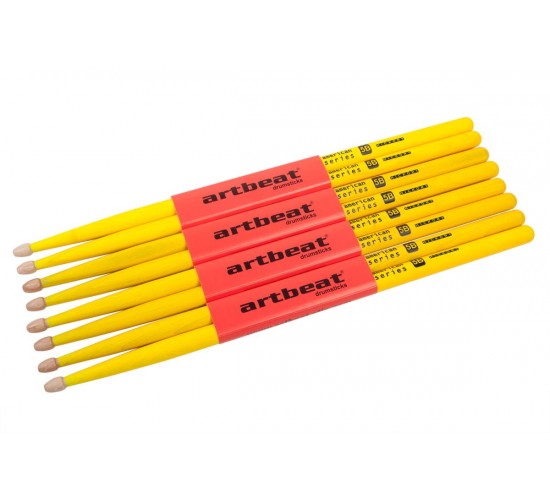 Artbeat ARAM5BH YELLOW барабанные палочки, размер 5B, цвет желтый