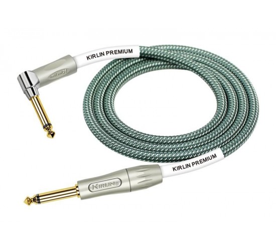 Kirlin IWB-202PFGL 6M OL инструментальный кабель с прямым/угловым 6,3 мм разъемами (моно)