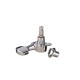 Gotoh SG381-HAPM-07-C-L3+R3 Колки для гитары 3+3, локовые, хром