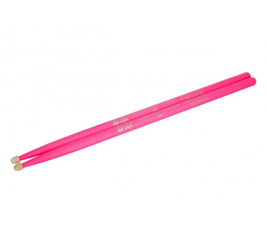 HUN 10101003002 Fluorescent Series 5A Барабанные палочки, розовые, орех гикори
