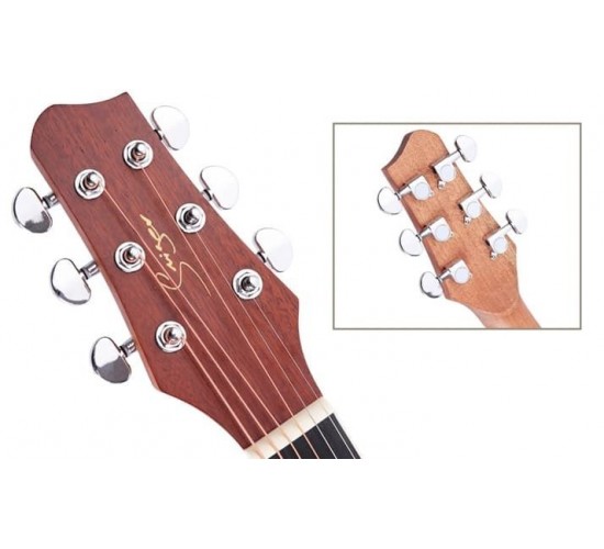 Smiger SM-401 акустическая гитара 4/4, с вырезом, покрытие матовый лак