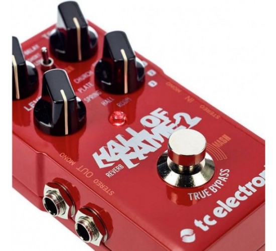 TC Electronic HALL OF FAME 2 REVERB гитарная педаль - ревербератор выставочный образец
