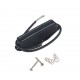 Musiclily M533 Звукосниматель магнитный хамбакер, рельсовый, черный