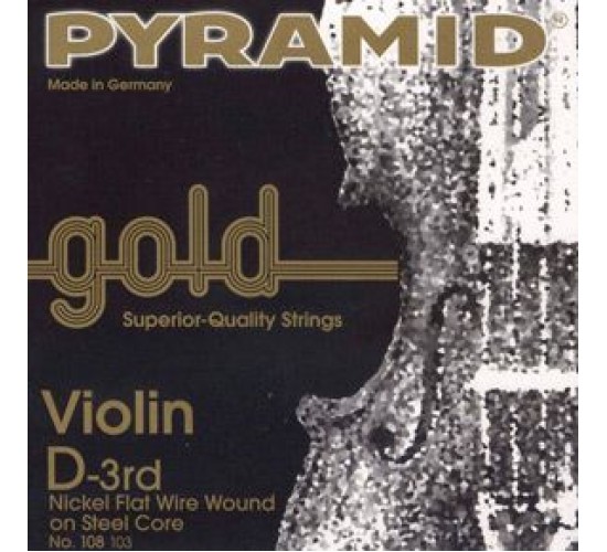Pyramid 108100 Gold Комплект струн для скрипки 4/4