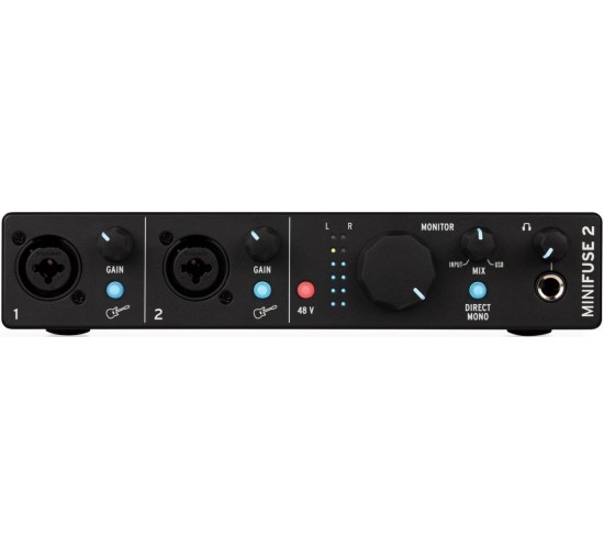 Arturia MiniFuse 2 Black аудиоинтерфейс