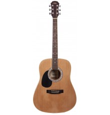 Aria AWN-15-L N леворукая акустическая гитара