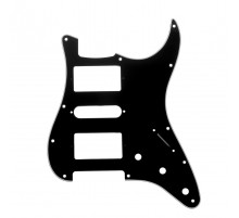 Musiclily MX1378BK Защитная накладка гитары Stratocaster Modern Style, 3 слоя, черная