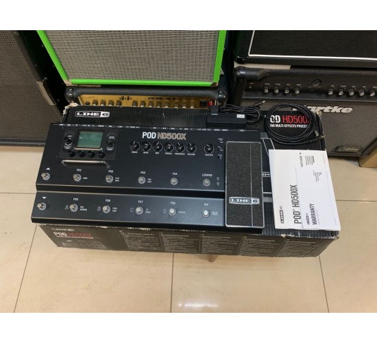 Line 6 Pod HD 500X гитарный процессор, выставочный образец