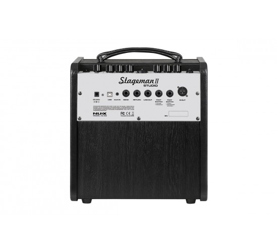 Nux AC-60 Stageman II Комбоусилитель для акустической гитары, 60Вт, Cherub