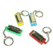 Seydel Sohne 60040GELB Губная гармошка миниатюрная, с кольцом для ключей, желтая