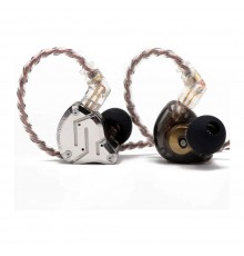 KZ ZS10 PRO Black гибридные наушники без микрофона, цвет черный