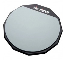 Vic Firth PAD12 односторонний тренировочный пэд, 30 см, мягкая резина (5 мм)
