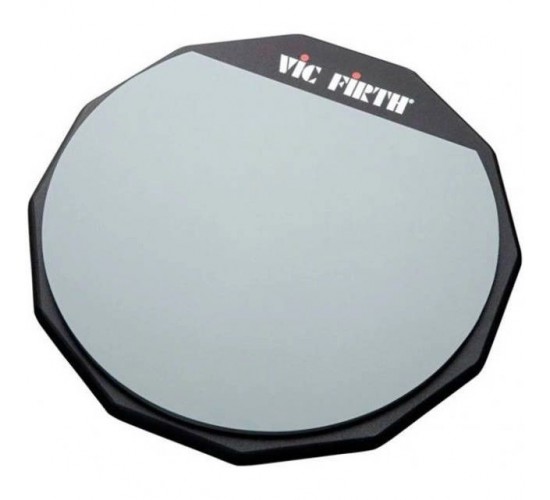 Vic Firth PAD12 односторонний тренировочный пэд, 30 см, мягкая резина (5 мм)