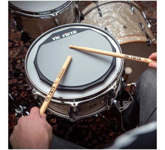 Vic Firth PAD12 односторонний тренировочный пэд, 30 см, мягкая резина (5 мм)