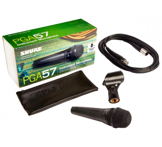 Shure PGA57-XLR инструментальный микрофон c выключателем