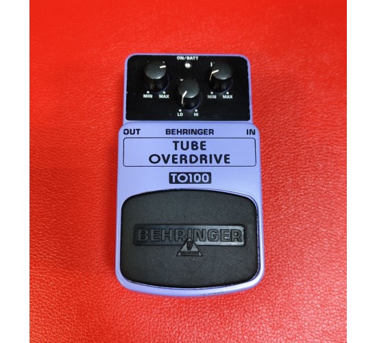 Behringer TO100 Tube Overdrive педаль эффектов USED