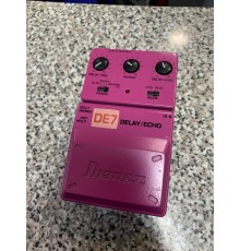 Ibanez DE-7 Pink Limited delay/echo гитарная педаль эффектов USED