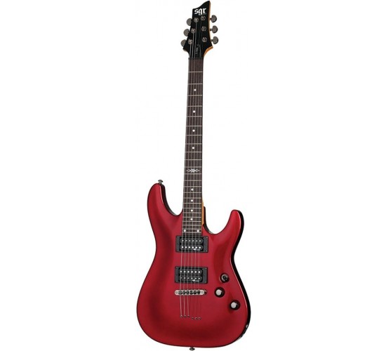Schecter SGR C-1 M RED электрогитара, цвет красный