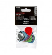 Dunlop PVP113 Набор медиаторов для электрогитары Electric Pick Variety Pack, 12шт