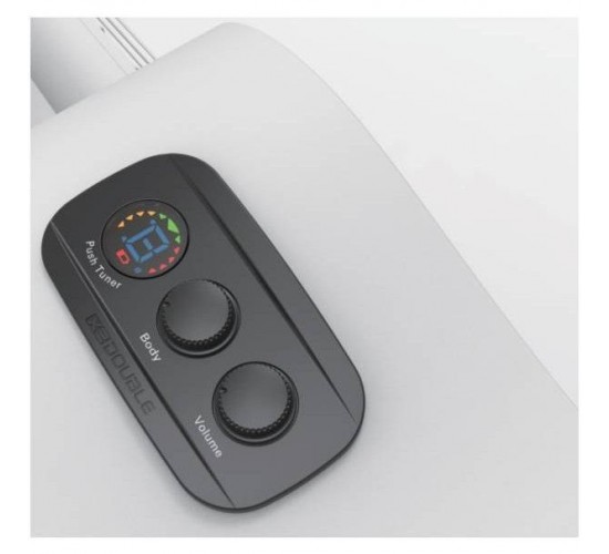 X2 DOUBLE T6 врезной звукосниматель с микрофоном, регуляторы громкости, баса и тембра, регулировка
