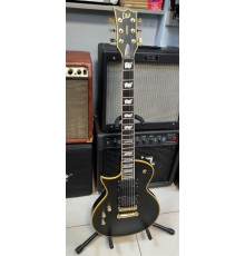 LTD by ESP Deluxe EC-1000 LH электрогитара леворукая, цвет черный, Корея USED