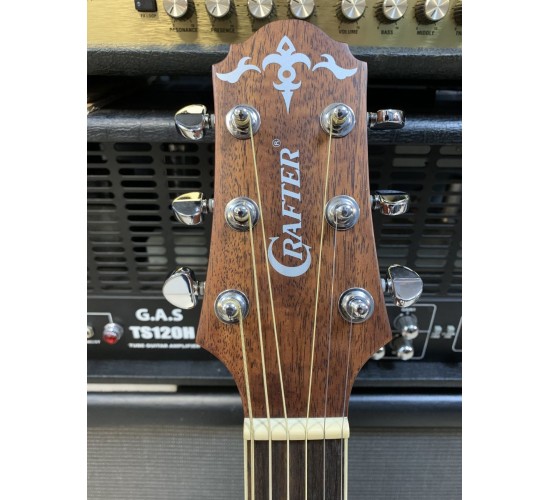 Crafter June акустическая гитара, цвет натуральный, Корея, выставочный образец