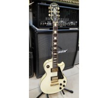 Epiphone Les Paul Custom электрогитара, цвет белый USED