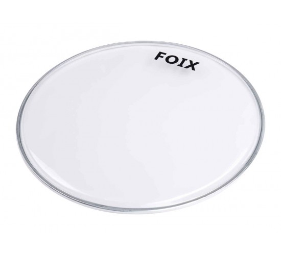 Foix FDH-25TR-14 Пластик для малого и том барабана 14", прозрачный