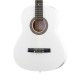 Foix FCG-2036CAP-WH-3/4 Классическая гитара 3/4 с чехлом, ремнем, тюнером, белая